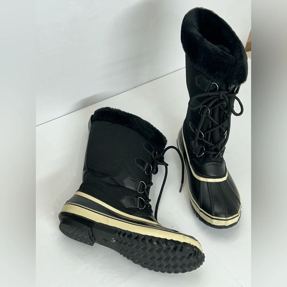 Women's Black Winter Boots